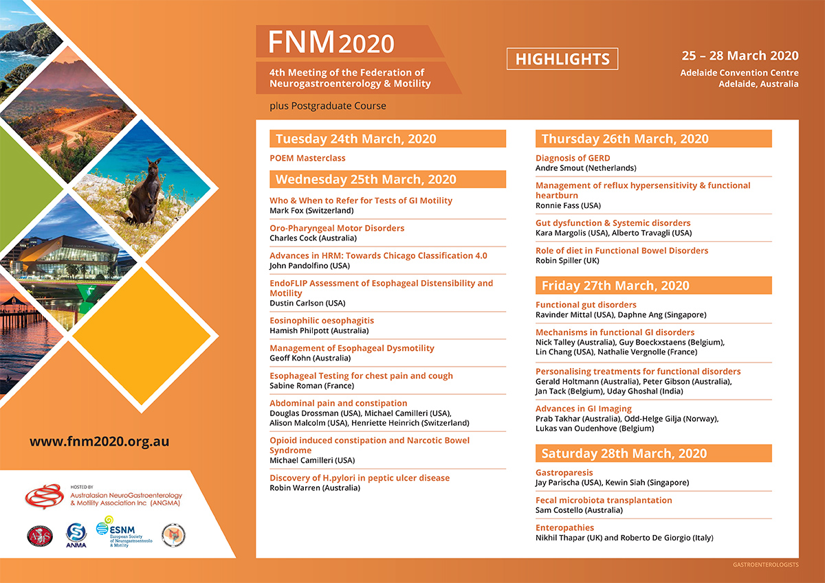 FNM2020 @Adelaide, Australia (March 24-28, 2020)
