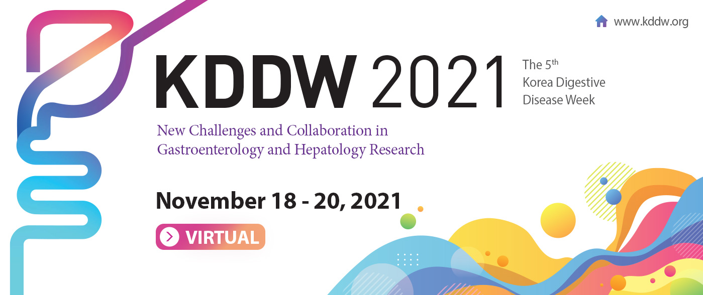 the 5th Korea Digestive Disease Week (KDDW 2021)  November 18 to 20, 2021