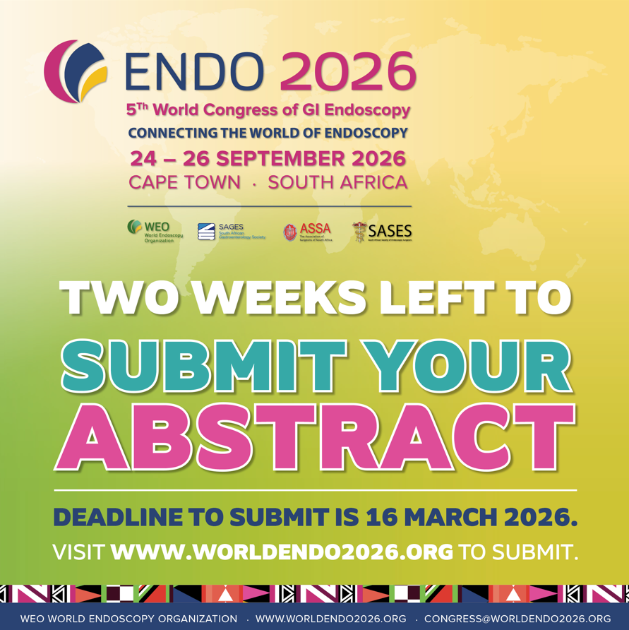 ENDO 2026 - 2 weeks left to submit your abstract!